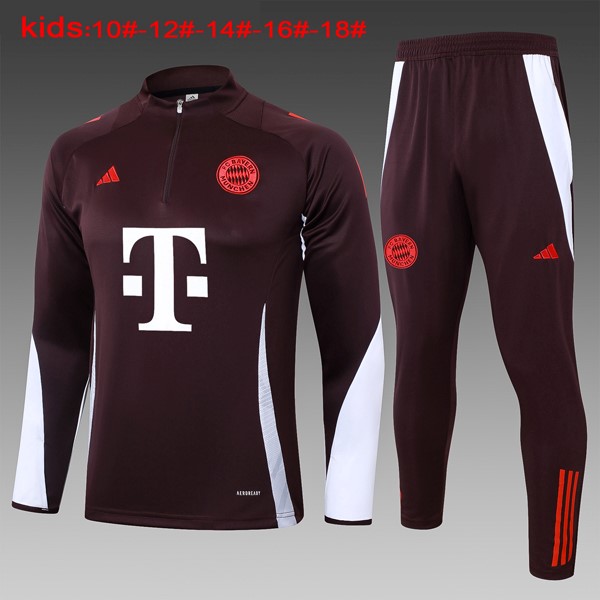 Niños Sudadera De Training Bayern Munich 2024-2025 Purpura 3